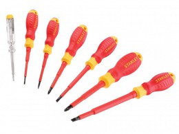 STANLEY FatMax VDE Insulated Screwdriver Set, 7 Piece £21.99